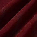 Wine Red Chiffon Sleeveless Midi Dress