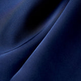 Navy A-Line Slip Maxi Dress