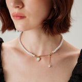 Alloy Pearl Necklace