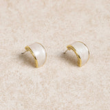 Silver Metal Earrings