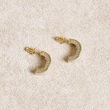 Silver Metal Earrings