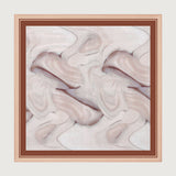 The Khaki Abstract Painting Square Scarf
