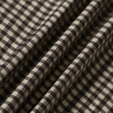 The Brown High Waisted Plaid Shorts