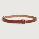 The Horseshoe Gold Buckle Belt