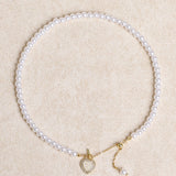 Alloy Pearl Necklace