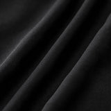 Black Sweetheart Neck Chiffon Maxi Dress