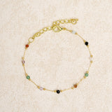 Gold Spacer Beads Bracelet
