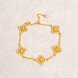 Gold Brass Bracelet