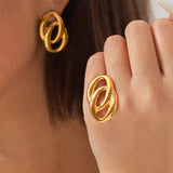 Gold Earrings