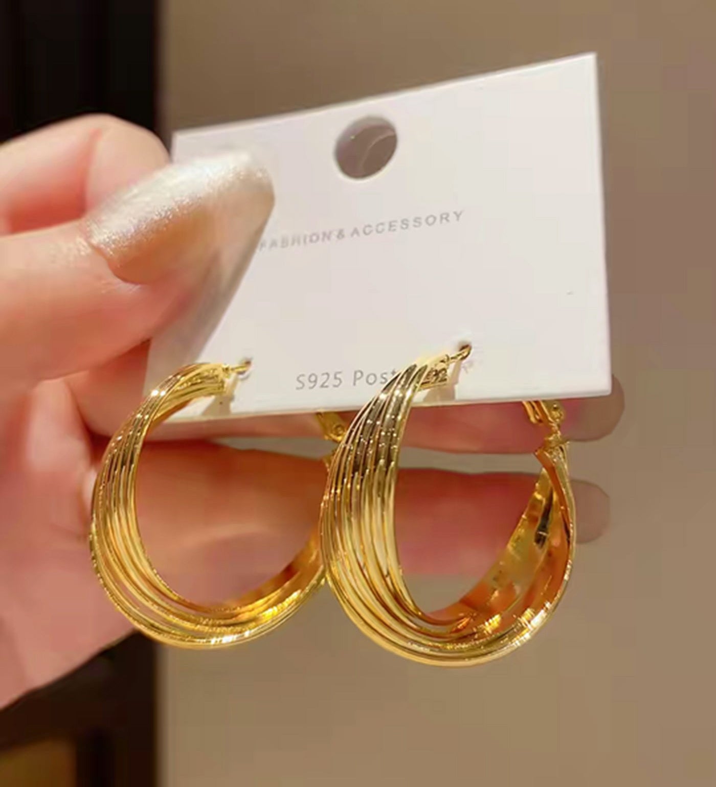 Gold Earrings