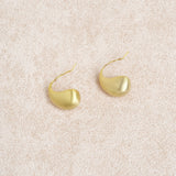 Gold Brass Earrings