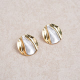 Gold Teardrop Earrings