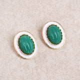 Green Earrings