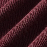 Wine Red X Cross Knit Slip Maxi Dress