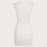 Off White Turtle Textured Two-Piece Set