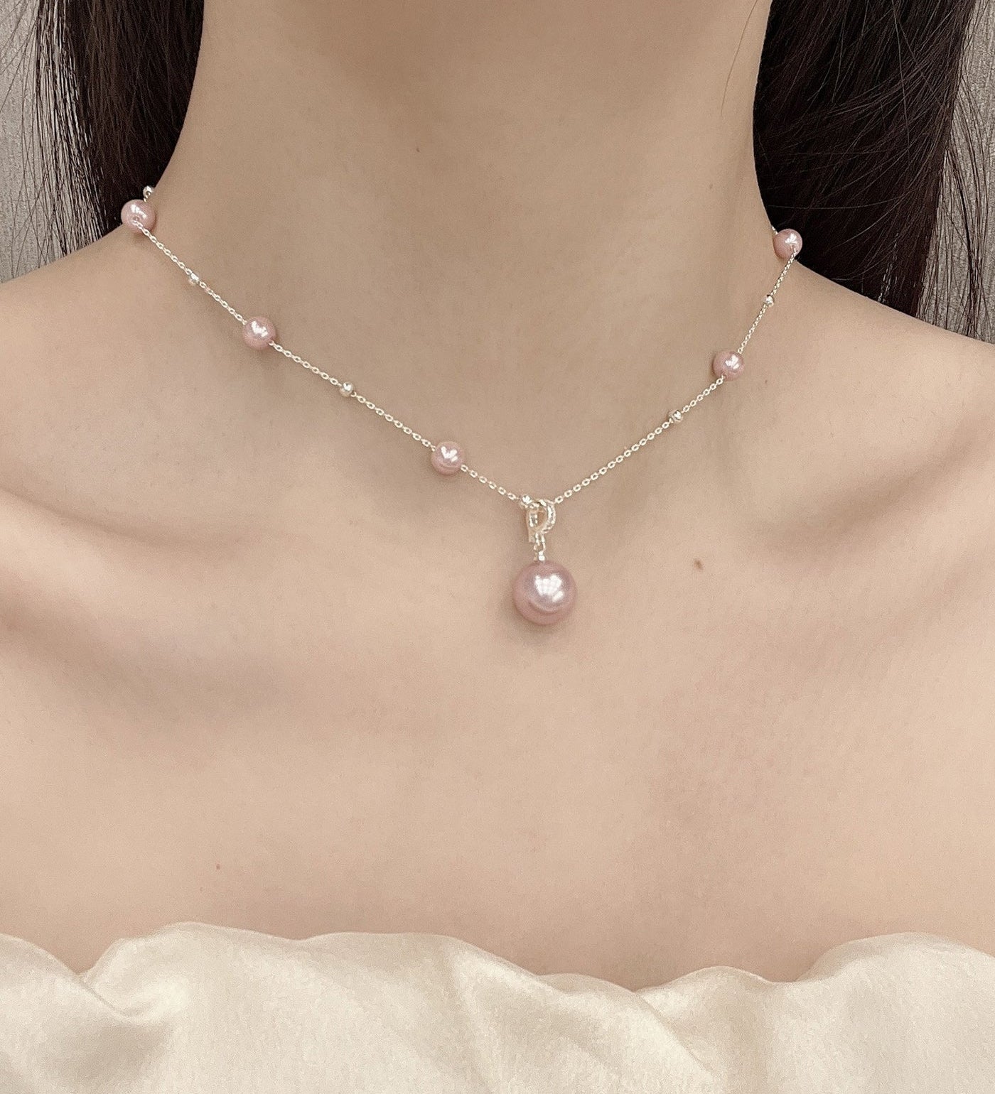 Pink Necklace