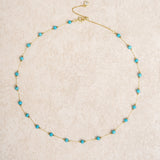 Blue Beads Necklace
