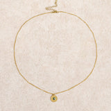 Gold Titanium Tteel Necklace