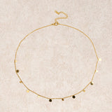Gold Titanium Steel Necklace