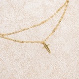 Gold Double-Layer Necklace
