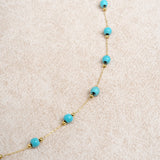 Blue Beads Necklace