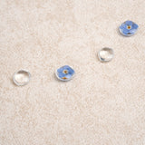 Blue Transparent Dewdrop Necklace