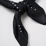 Black Plaid Scarve
