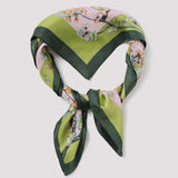 Green Floral Scarve