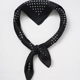 Black Plaid Scarve