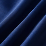 Navy Satin Slip Maxi Dress