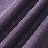 Purple Puffed Sleeve Tunic Maxi Dress