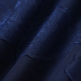 Navy Jacquard Slip Maxi Dress