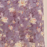 Purple X Cross Jacquard Slip Maxi Dress