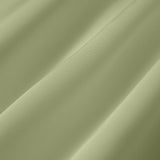 Green Boat Neck Pearl Satin Mini Dress